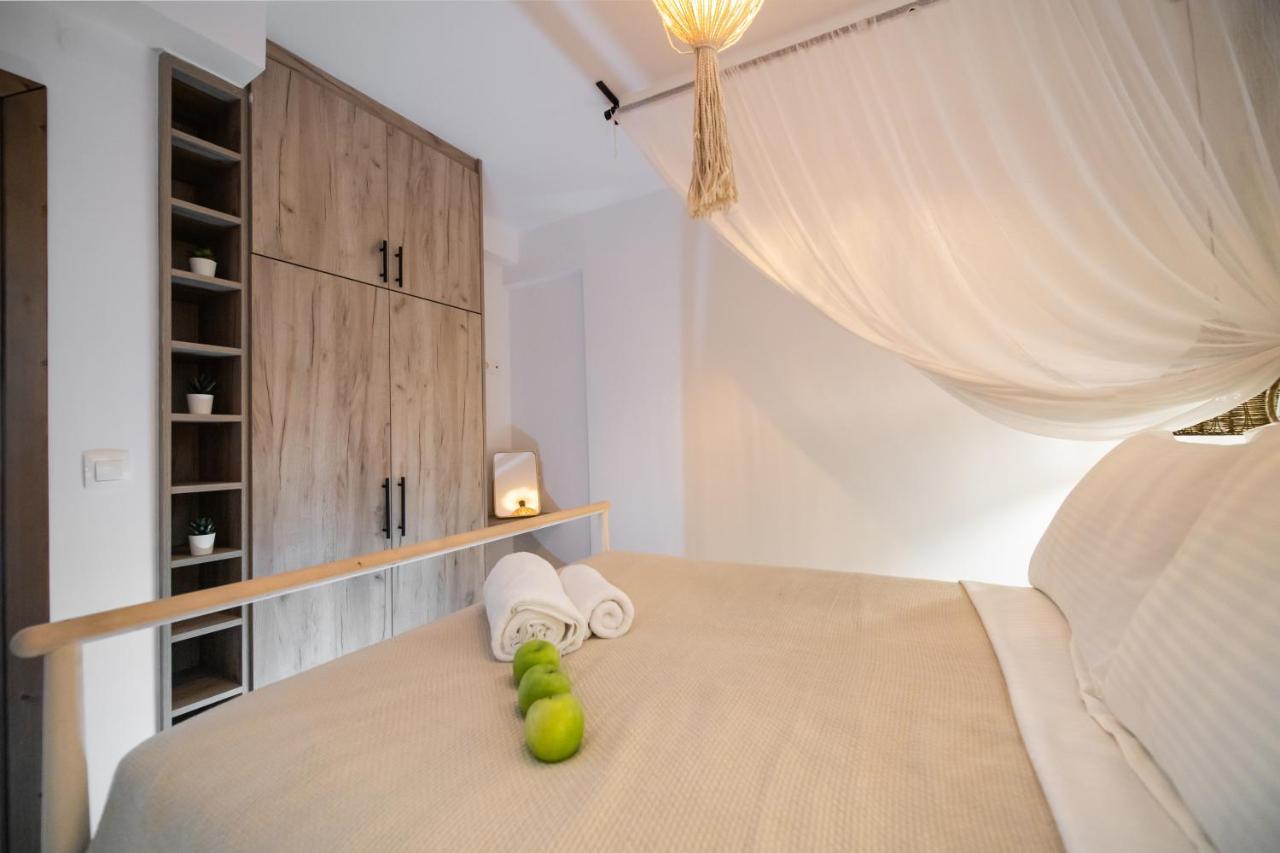 En Lefko Boutique Apartments Nikiana Bagian luar foto