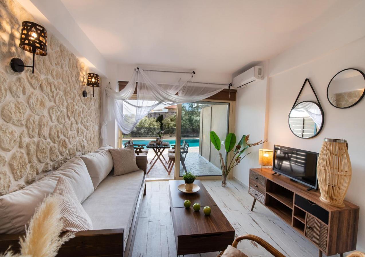 En Lefko Boutique Apartments Nikiana Bagian luar foto