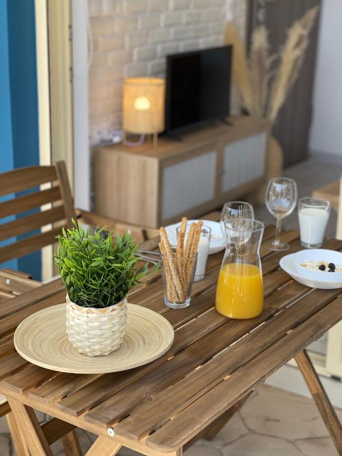En Lefko Boutique Apartments Nikiana Bagian luar foto